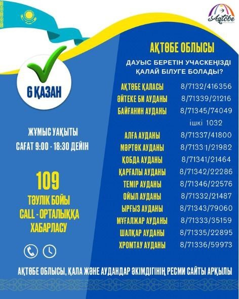 Дауыс беретін учаскеңізді қалай білуге болады?
