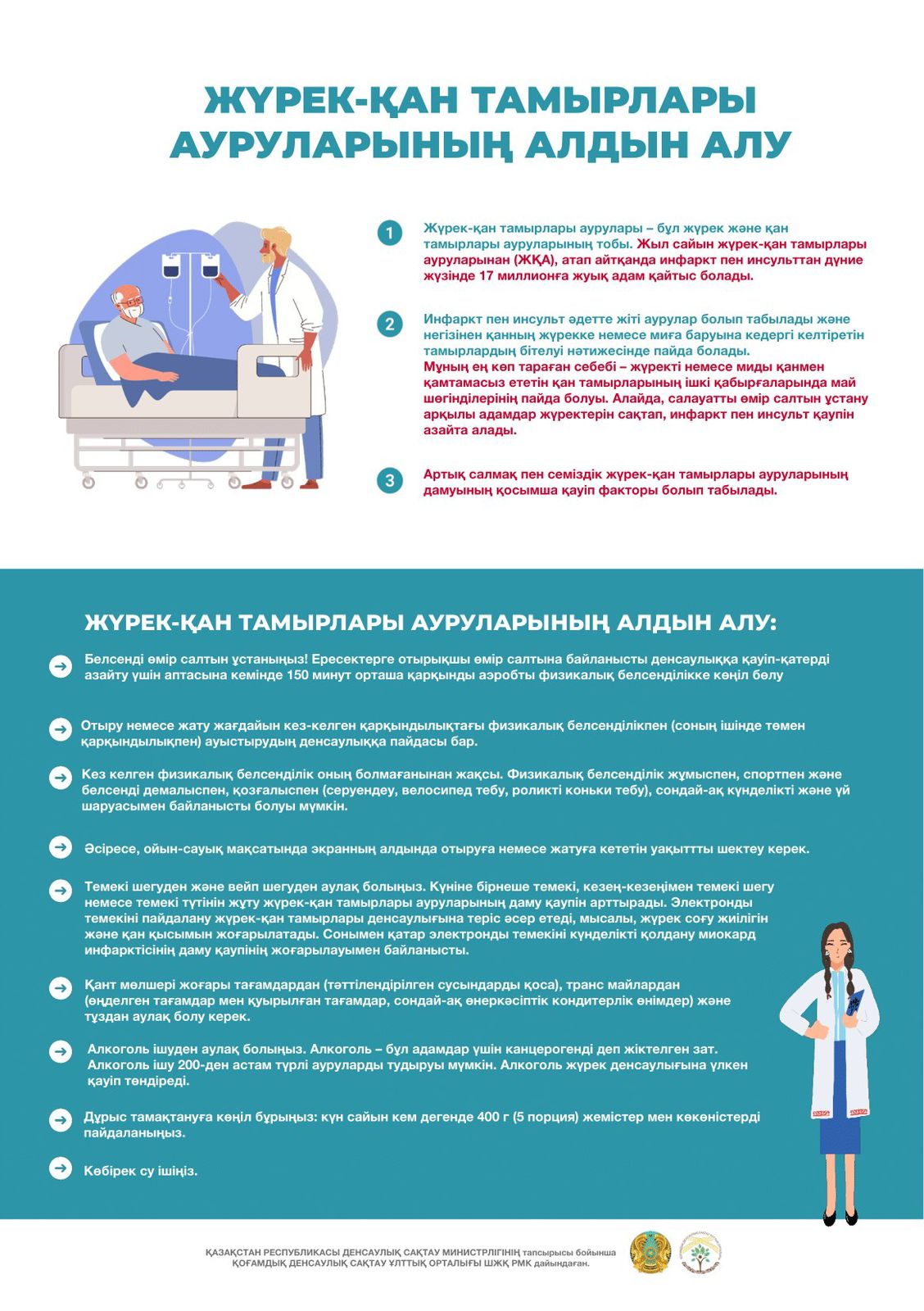 Жүрек-қан тамырлары ауруларының алдын алу