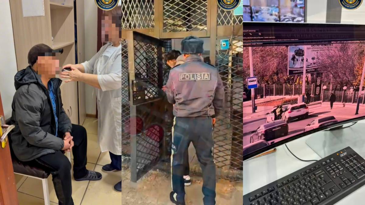 Без сна ради безопасности: ночная работа полиции в Актобе