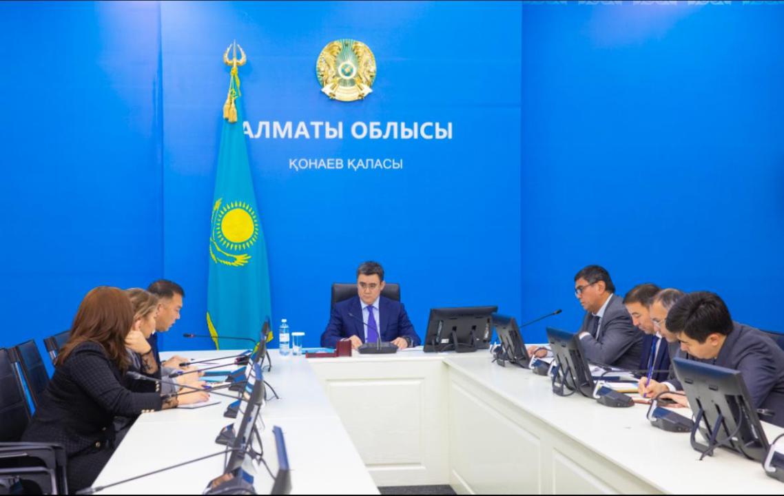 Обсуждены вопросы ОСМС в Алматинской области