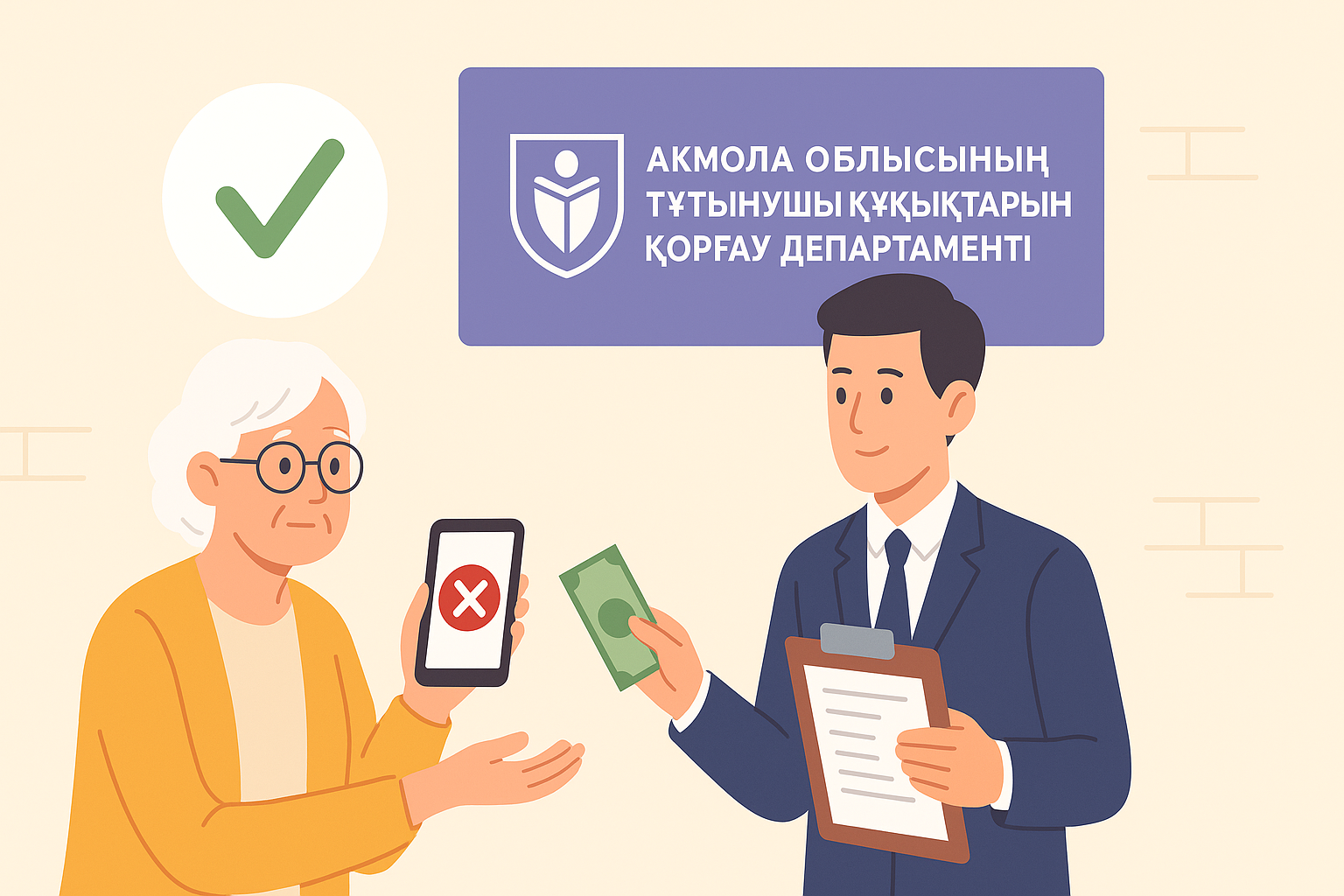 70-летнему жителю Акмолинской области вернули деньги за неработающий телефон с Wildberries