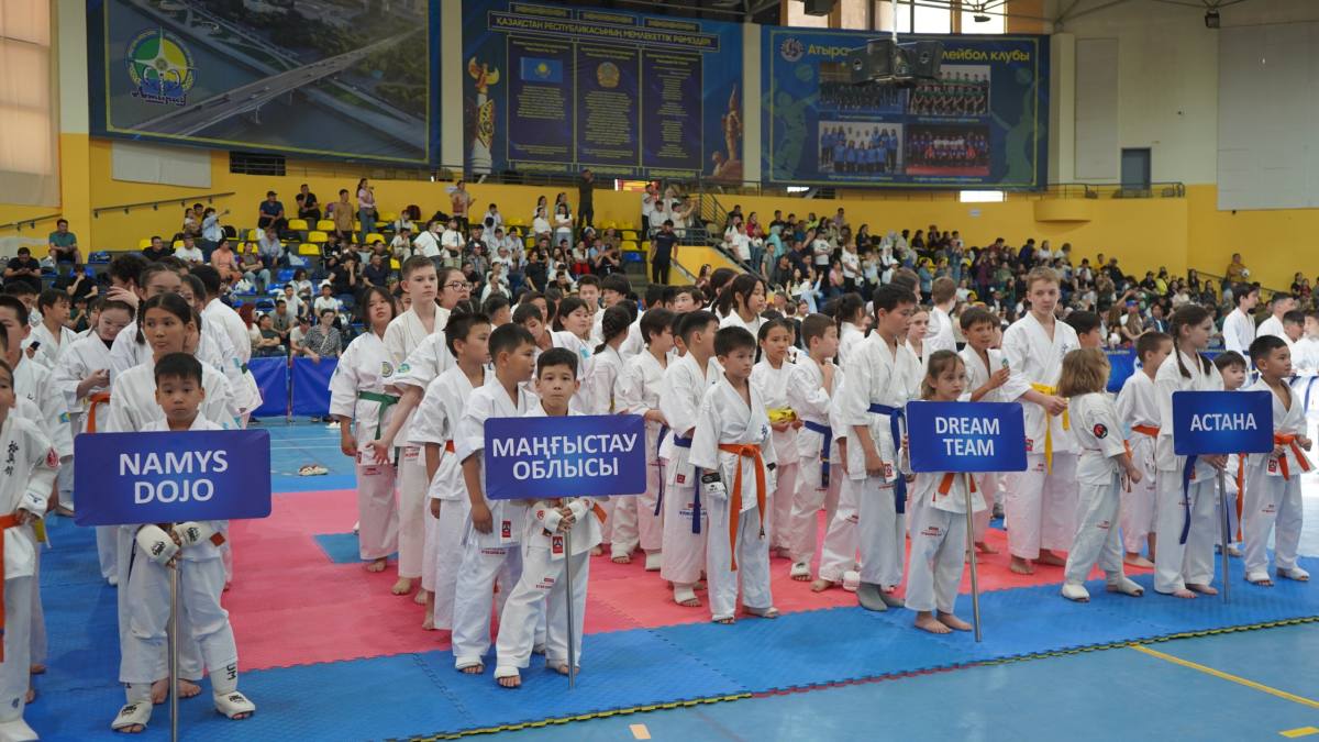 «Спорт против наркотиков»: в Атырау прошёл республиканский турнир по каратэ