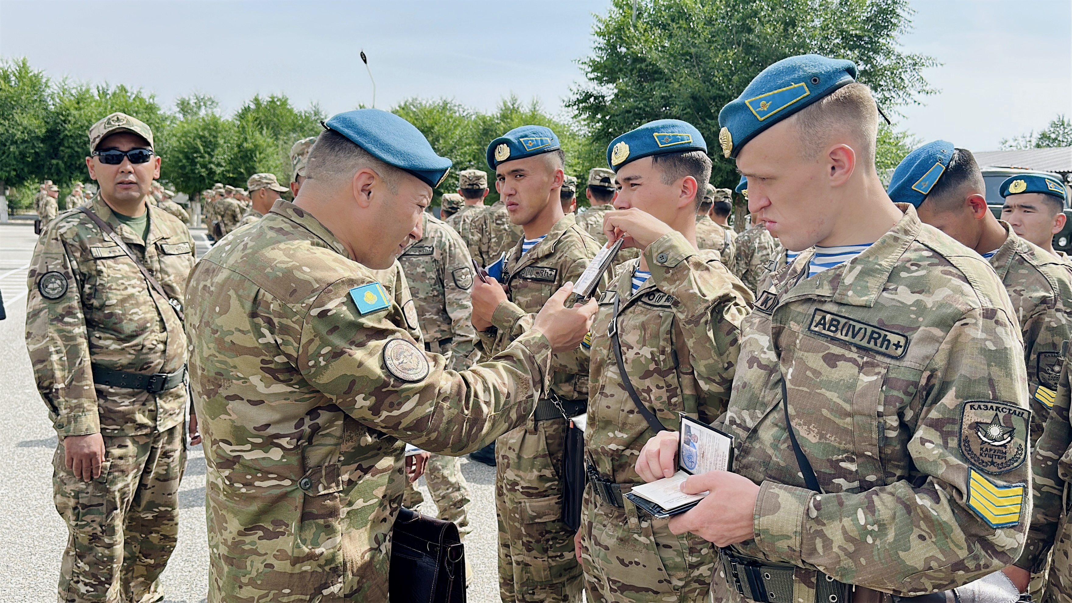 Алматыда әскери оқу орнының курсанттары қорытынды аттестаттауға кірісті