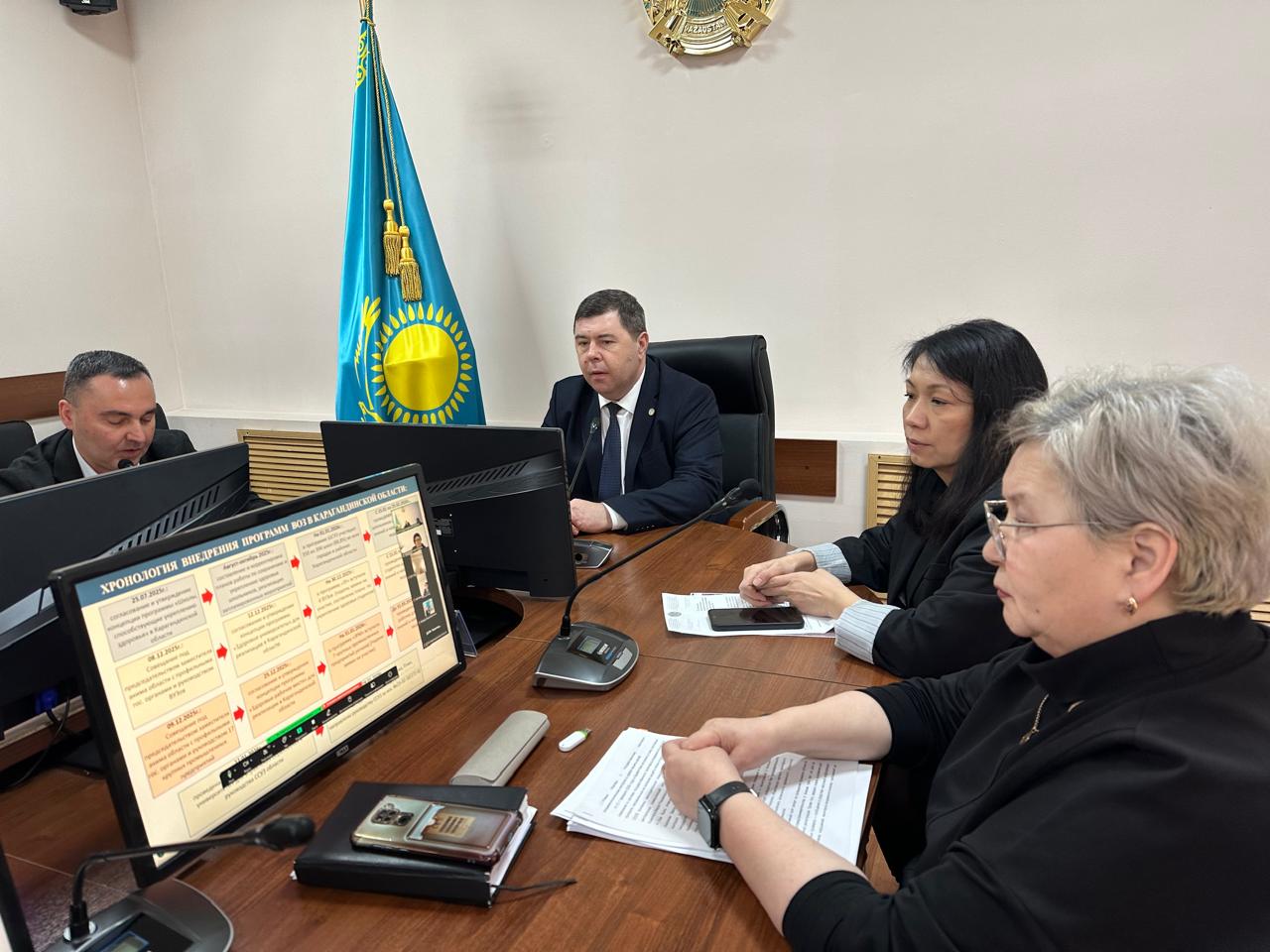 Колледж басшылығы үшін "Салауатты университеттер" жобасының тұсаукесері бойынша кеңес өткізілді