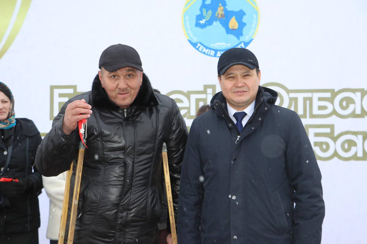 В Темирском районе введен в эксплуатацию новый жилой комплекс