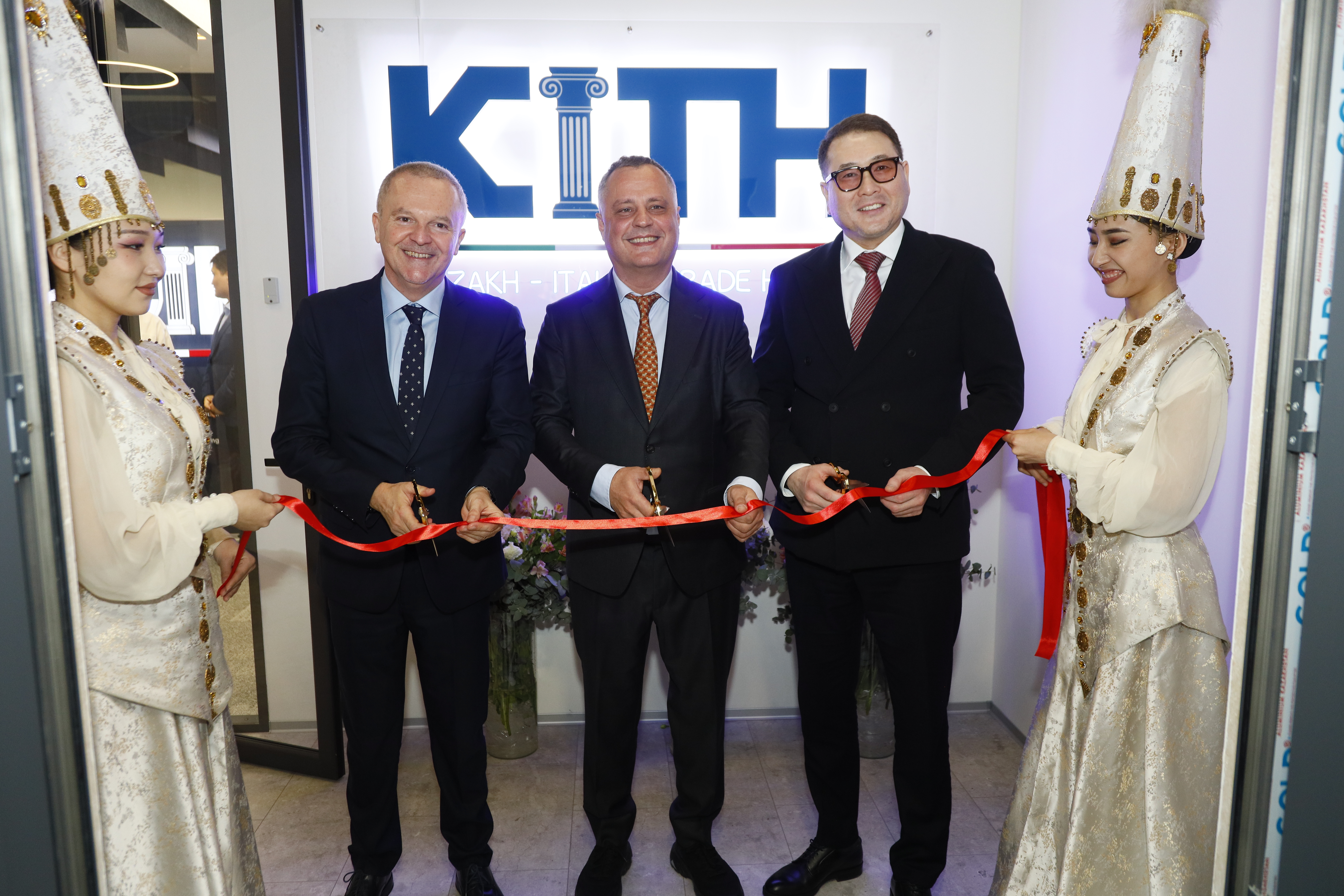 В Алматы торжественно открыли Казахстанско-Итальянский торговый дом