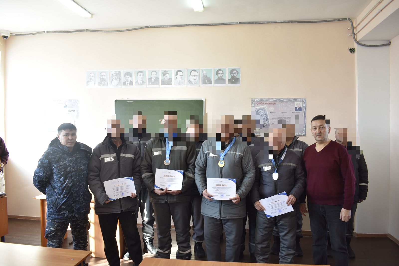 В Учреждении №28 прошёл турнир по шашкам среди осужденных