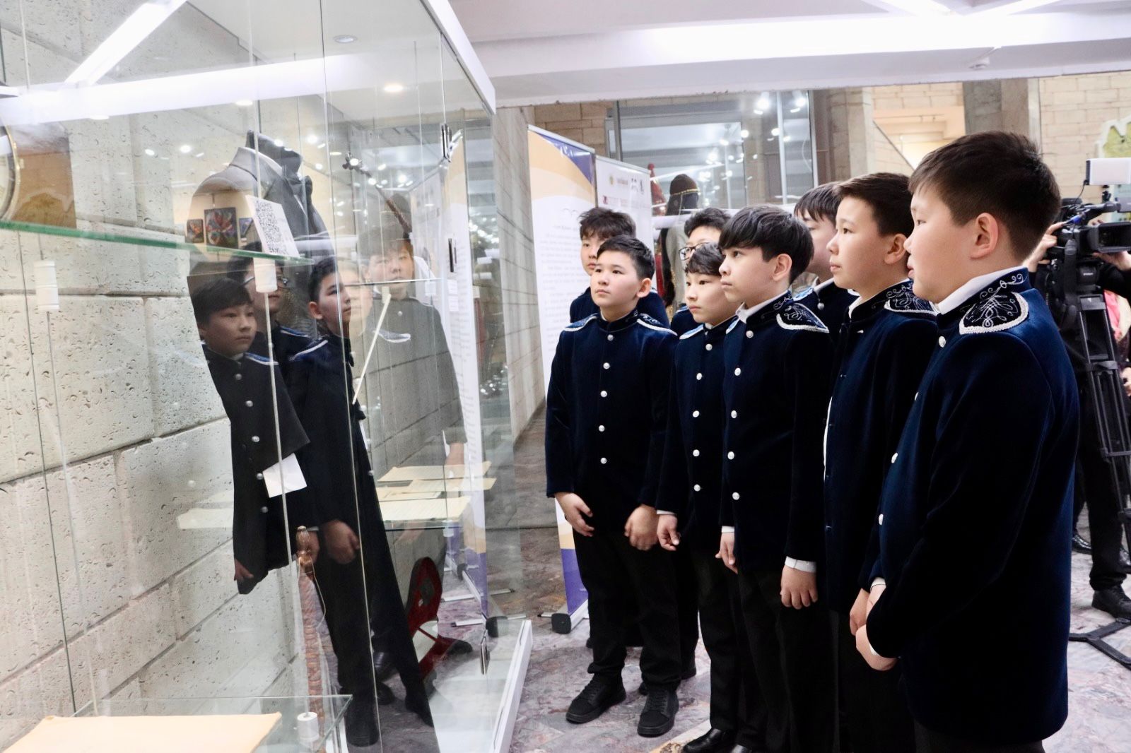 В Национальном центральном музее открылась выставка «Ахмет Жұбанов: Дәуір үні»