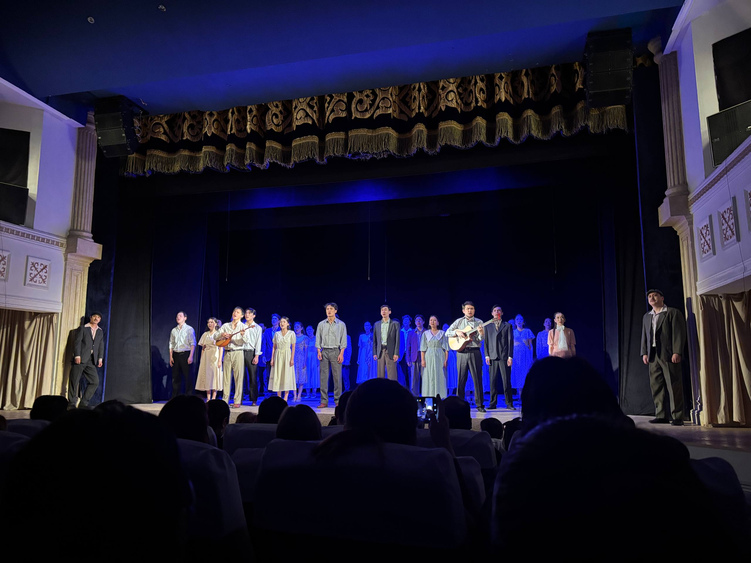 Мюзикл «Шәмші» для личного состава Департамента