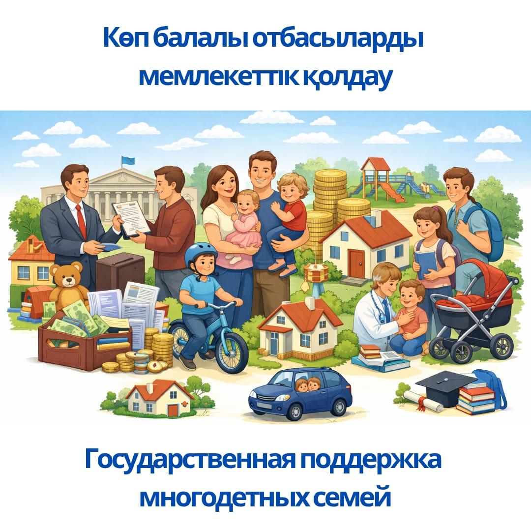 Государственная поддержка многодетных семей