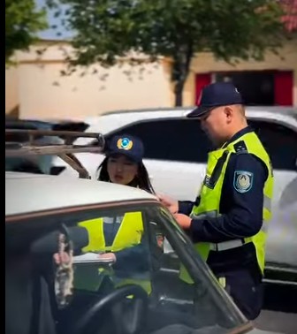 Экобақылау күшейді: Түркістанда көлік түтініне тексеріс жүргізілді