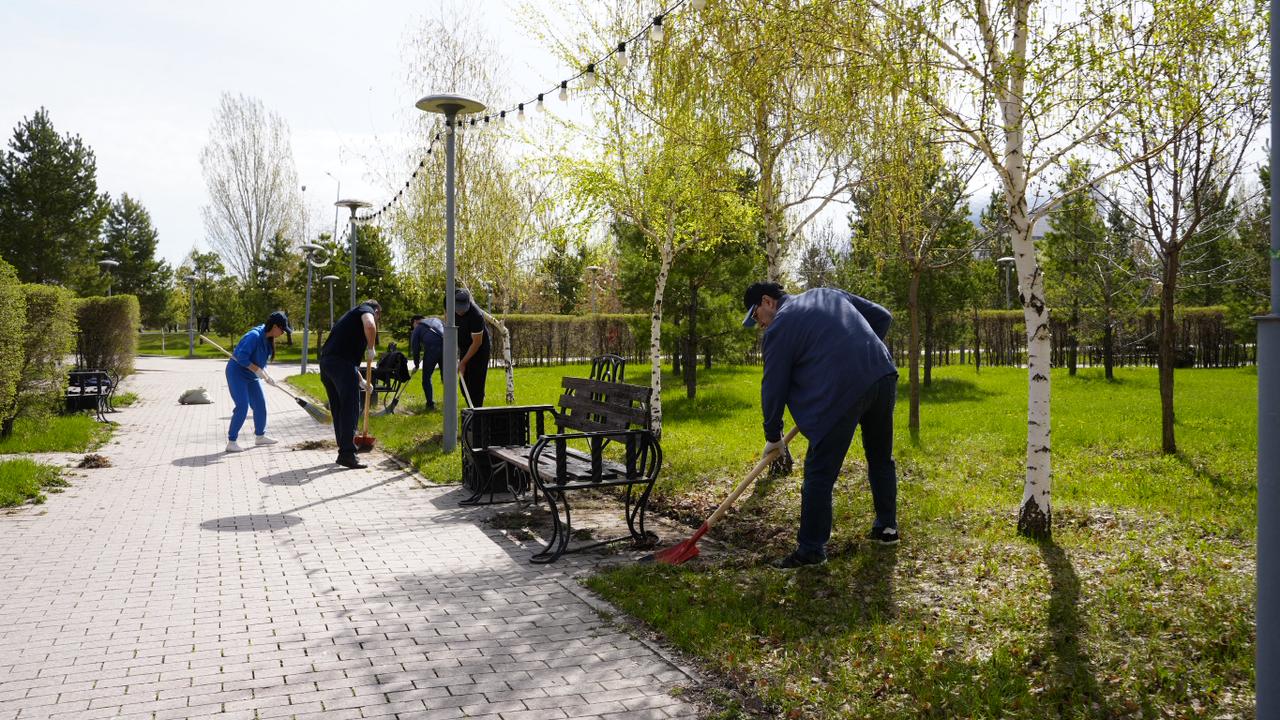 Прокуроры приняли участие в акции «Таза Қазақстан»