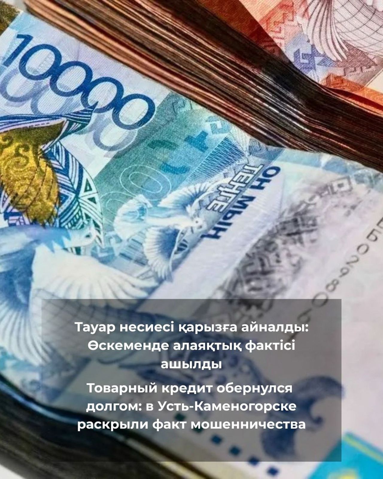 Товарный кредит обернулся долгом: в Усть-Каменогорске раскрыли факт мошенничества