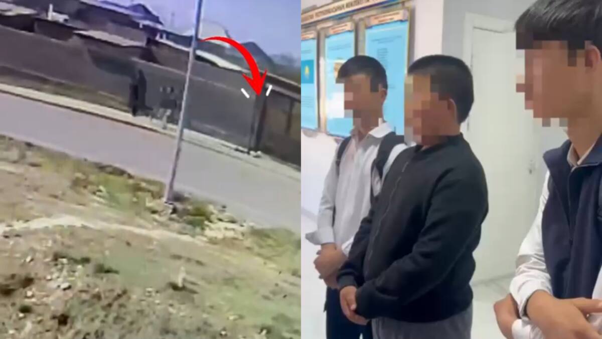 Полиция оперативно выявила правонарушение, совершенное подростками в Туркестане&nbsp;