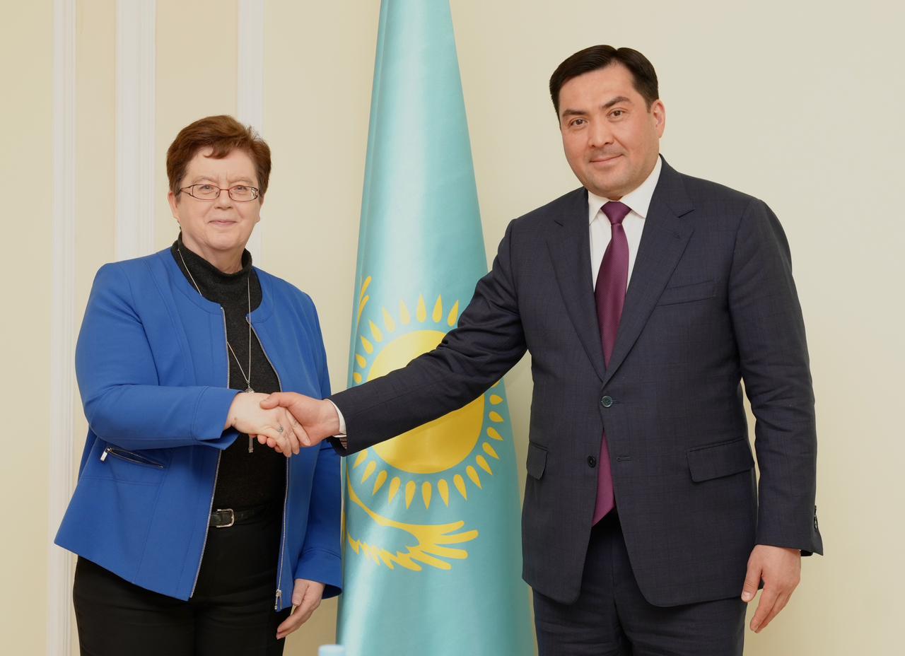 Ерлан Ақкенженов Германия елшісімен энергетика мәселелерін талқылады
