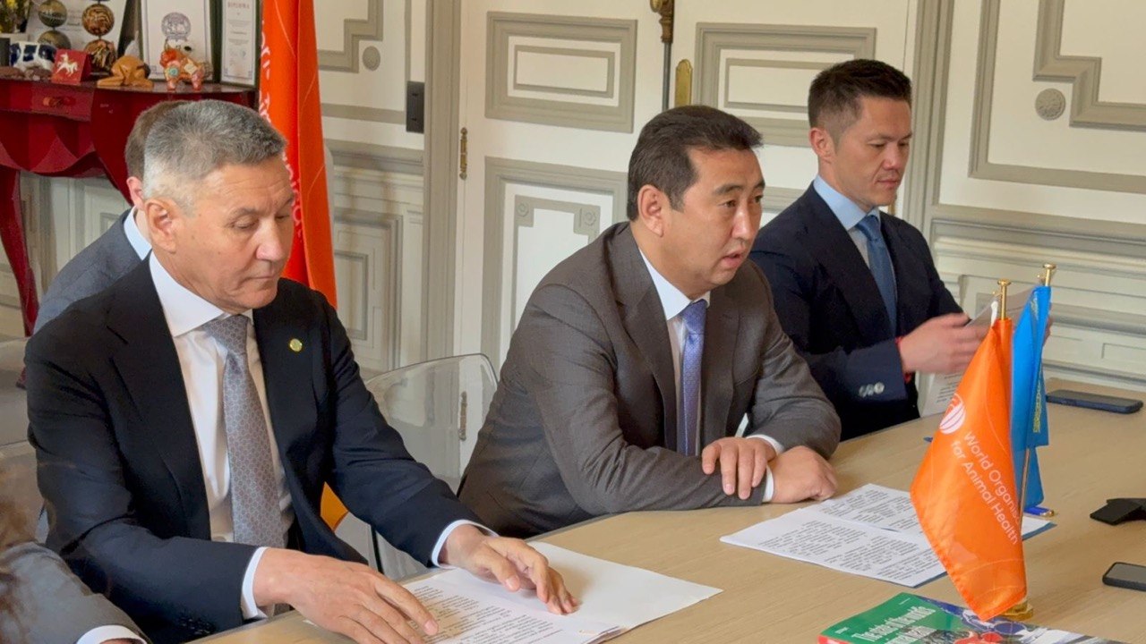Дүниежүзілік жануарлар денсаулығын сақтау ұйымы Қазақстанның ветеринариялық жүйені жетілдіру бағытындағы жұмысын жоғары бағалады