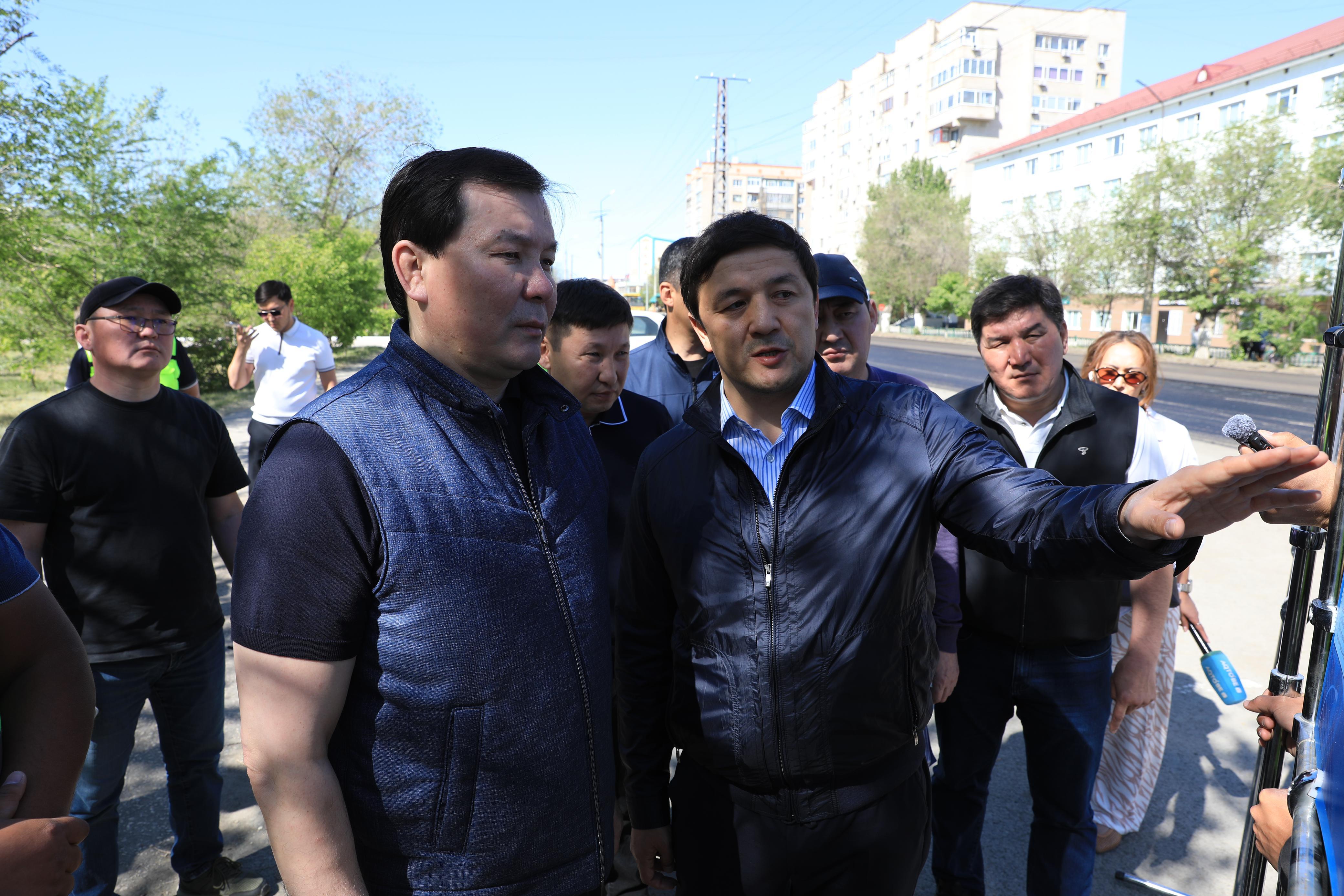 Ақтөбеде қалалық жолдарға ауқымды орташа жөндеу жұмыстары жалғасуда