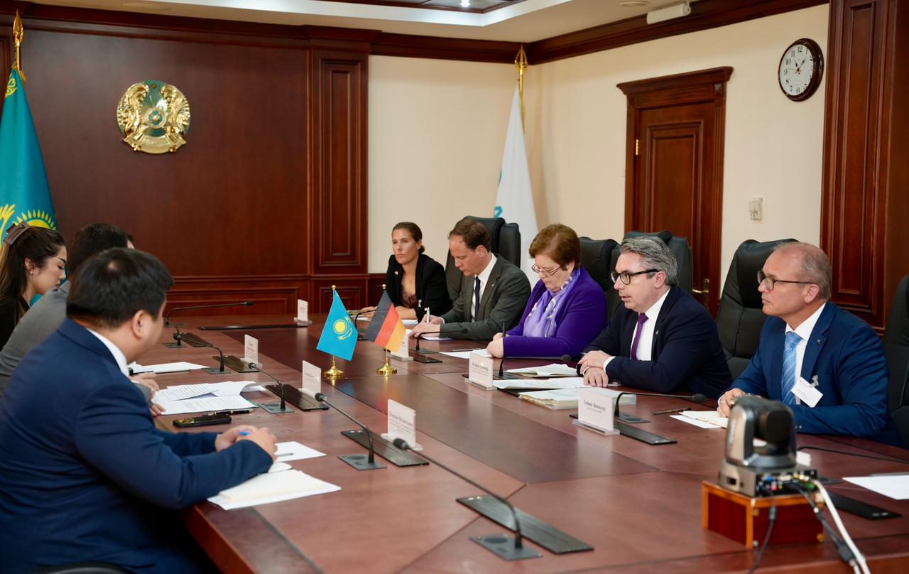 Қазақстан мен Германия энергетикалық қауіпсіздіктің өзекті мәселелерін талқылады