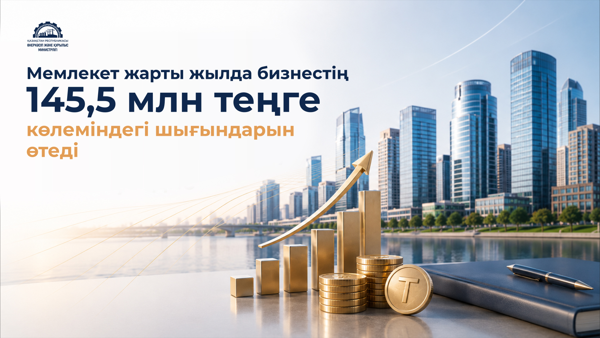 Мемлекет жарты жылда бизнестің 145,5 млн теңге көлеміндегі шығындарын өтеді